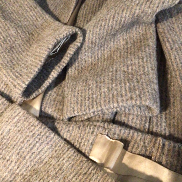 VINTAGE Marled Stripe Wool Coat EUC - Picture 9 of 10